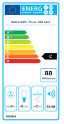 АСПИРАТОР FALMEC BUILT IN MAX 70 IX - В опаковка от друг модел thumbnail 11