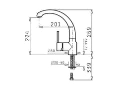 СМЕСИТЕЛ PYRAMIS ARMONICA САТЕН - Мостра thumbnail 2